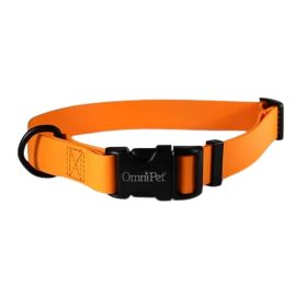 Omni Pet Carnival Biothane Dog Collar (Option: Orange 3/4 x 14 x 20in.)