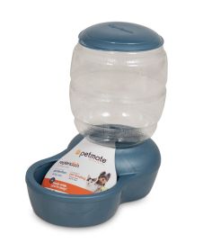 Petmate Replendish Feeder with Microban Pearl Peacock Blue (Option: 1ea/XS)