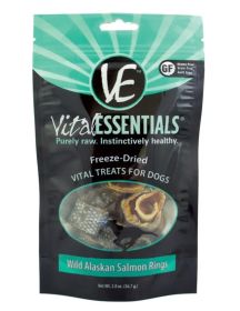 Vital Essentials Fd Vital Treats (Option: Wild Alaskan Salmon Rings 2oz.)