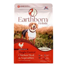 Earthborn Holistic Weight Control Grain (Option: Free Dry Dog Food Chicken Meal & Vegetables 25lb)