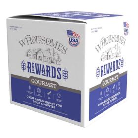 Wholesomes Rewards Gourmet  Biscuits (Option: Bacon 20 Lb)