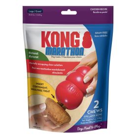 KONG Marathon Dog Treats Chicken (Option: 2 pk, LG)