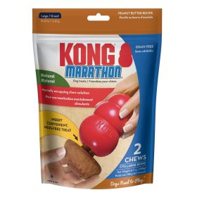 KONG Marathon Dog Treats Peanut Butter (Option: 1ea/2 pk, LG)