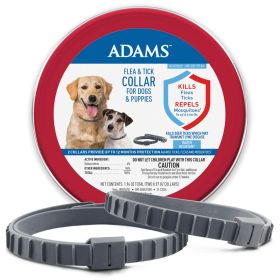 Adams Flea  Tick Collar for Dogs  Puppies (Option: 1ea/2 pk)