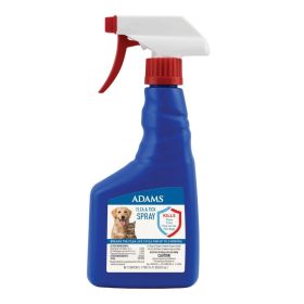 Adams Flea  Tick Dog and Cat Spray (Option: 1ea/16 fl oz)