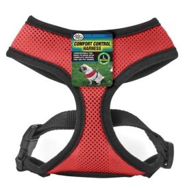 Four Paws Comfort Control Harness For Dogs Red, (Option: 1ea/Large 1 ct)
