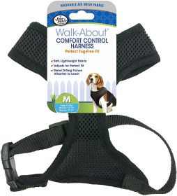 Four Paws Comfort Control Dog Harness Red (Option: 1ea/Extra Large)