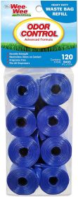 Four Paws WeeWee Outdoor Odor Control Heavy Duty Dog Waste Bags Refill Rolls (Option: 1ea/120 ct)