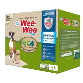 Four Paws WeeWee Superior Performance Eco Bamboo Dog Pee Pads (Option: 1ea/22 in X 23 in 100 ct)
