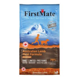 Firstmate Dog Limited Ingredient Grain Free Australian Lamb (Option: 25Lbs)