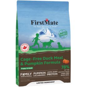 Firstmate Dog Limited Ingredient Grain Free Duck & Pumpkin (Option: 1Lb)