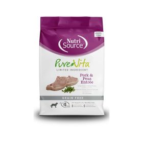 NutriSource PureVita LID Grain Free Dry Dog Food (Option: Pork & Peas EntrÃ©e 25lb)