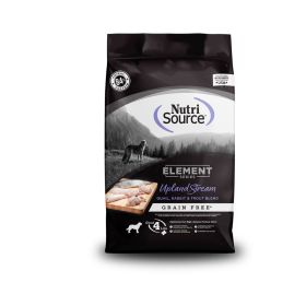 NutriSource Element Series Grain Free Dry Dog Food (Option: Upland Stream 12lb)