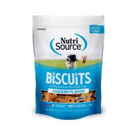 Nutrisource Dog Grain Free Biscuits (Option: Chicken 14oz.)