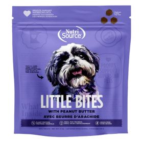 Nutrisource Dog Little Bites (Option: Grain Free Peanut Butter 6Oz)