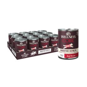 Wellness Dog Core Digestive Health Grain (Option: free Beef 13oz. (Case of 12))