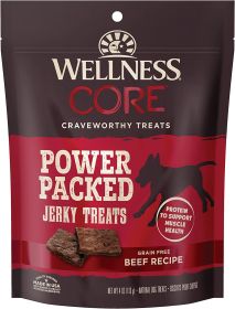 Wellness Core Power Packed Dog 4oz (Option: Beef Jerky)