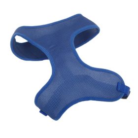 Comfort Soft Adjustable Dog Harness Blue (Option: 1ea/XXS, 3/8In X 1416 in)