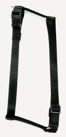 Coastal Standard Adjustable Nylon Dog Harness (Option: Black, 1ea/XS, 3/8In X 1018 in)