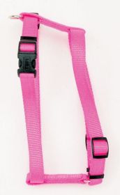 Coastal Standard Adjustable Nylon Dog Harness Neon Pink (Option: 1ea/LG, 1In X 2238 in)