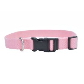 Earth Soy Adjustable Dog Collar Rose (Option: 1ea/1 In X 1826 in)