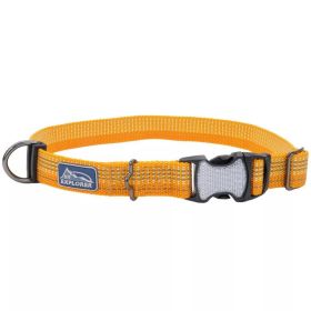 K9 Explorer Brights Reflective Adjustable Dog Collar Desert (Option: Large 1"x 18"26")