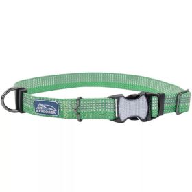 K9 Explorer Brights Reflective Adjustable Dog Collar Meadow (Option: Large 1"x 18"26")