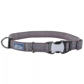 K9 Explorer Brights Reflective Adjustable Dog Collar Mountain (Option: Large 1"x 18"26")