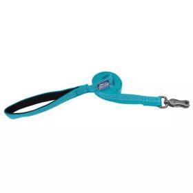 K9 Explorer Brights Reflective Dog Leash Ocean (Option: Medium/Large 1"x 6')