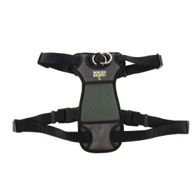 Walk Right FrontConnect Padded Dog Harness Black, (Option: 1ea/LG, 2638 in)