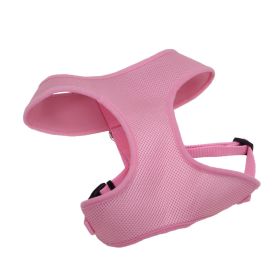 Comfort Soft Adjustable Dog Harness Pink Bright (Option: 1ea/SM, 3/4In X 1923 in)