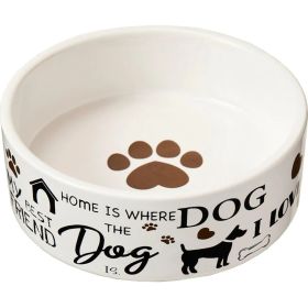 Spot I Love Dogs Dog Dish (Option: 1ea/5 in)