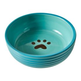 Spot Elegance Dog Bowl Aqua, (Option: 1ea/5 in)