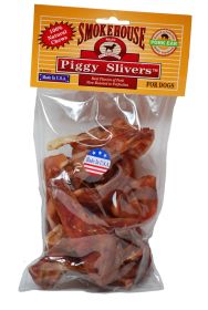 Smokehouse USA Made Piggy Slivers Dog Chew (Option: 1ea/10 pk)