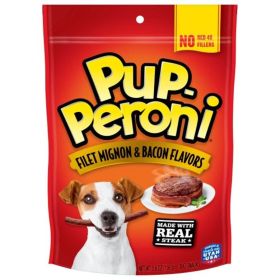 Pup (Option: Peroni Filet Mignon & Bacon Flavor Dog Treats 1ea/5.6 oz)