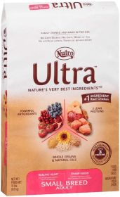 Nutro Products Ultra High Protein Small Breed Adult Dry Dog Food Trio of Proteins from Chicken, Lamb, and Salmon (Option: 15lb)