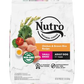 Nutro Products Natural Choice Small Breed Adult Dry Dog Food Chicken & Brown Rice (Option: 13Lb)