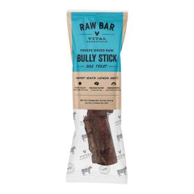 Vital Essentials Dog Raw Bar Freeze (Option: Dried Raw Bully Stick Treat 0.5oz.  (Case of 34))