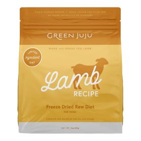 Green Juju Dog Freeze Dried Raw (Option: Lamb 14oz.)