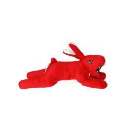 Mighty Jr Angry Animals Rabbit Durable Dog Toy Red (Option: 1ea/8 in)