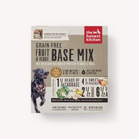 The Honest Kitchen Preferance Dehydrated Grain Free Fruit And Veggie Base Mix Recipe Dry Dog (Option: 3 Lbs)