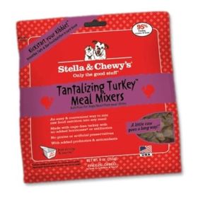 Stella And Chewys Freeze Dried Dog Food Mixers Turkey (Option: 8oz.)