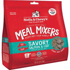 Stella And Chewys Freeze Dried Dog Food (Option: Mixers Salmon Cod 3.5oz.)