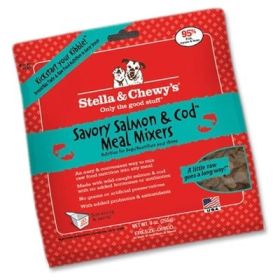 Stella And Chewys Dog Freeze Dried Salmon And Cod Mixers (Option: 8oz.)