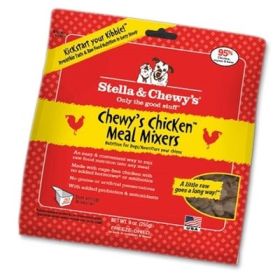 Stella And Chewys Freeze Dried Dog Food Mixers Chicken (Option: 18oz.)