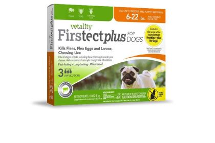 Vetality Firstect Plus Flea  Tick for Dogs (Option: 1ea/622 lb, 3 ct)