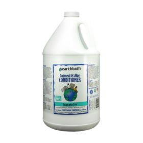Earthbath Dog Oatmeal & Aloe Conditioner (Option: Fragrance Free 1 Gallon)