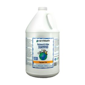 Earthbath Dog Oatmeal & Aloe Shampoo (Option: Fragrance Free 1 Gallon)