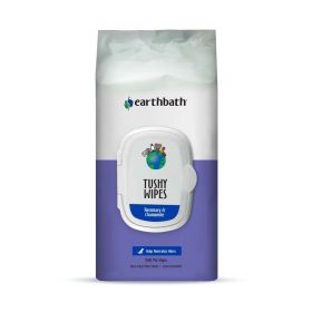 Earthbath Tushy Wipes, Rosemary & Chamomile (Option: 1ea/72 ct)
