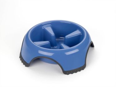 JW Pet Skid Stop Slow Feed Dog Bowl Assorted (Option: 1ea/XL)